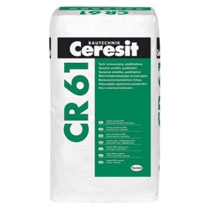 Штукатурка гидрофильная санирующая Ceresit CR 61 25 кг