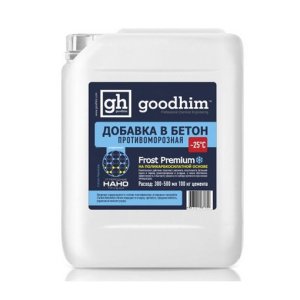 Комплексная добавка противоморозная с пластификатором Goodhim Frost Premium для бетонов и растворов 20 л