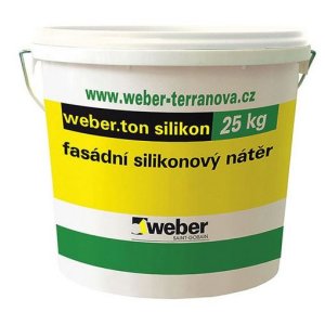 Краска фасадная силиконовая Weber-Vetonit ton micro V