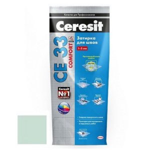 Затирка для узких швов Ceresit СЕ33 Comfort Мята 2 кг