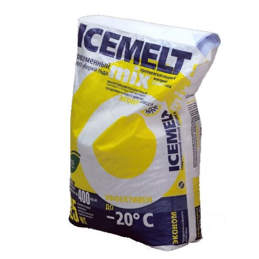 Антигололедный реагент Icemelt Mix 25 кг